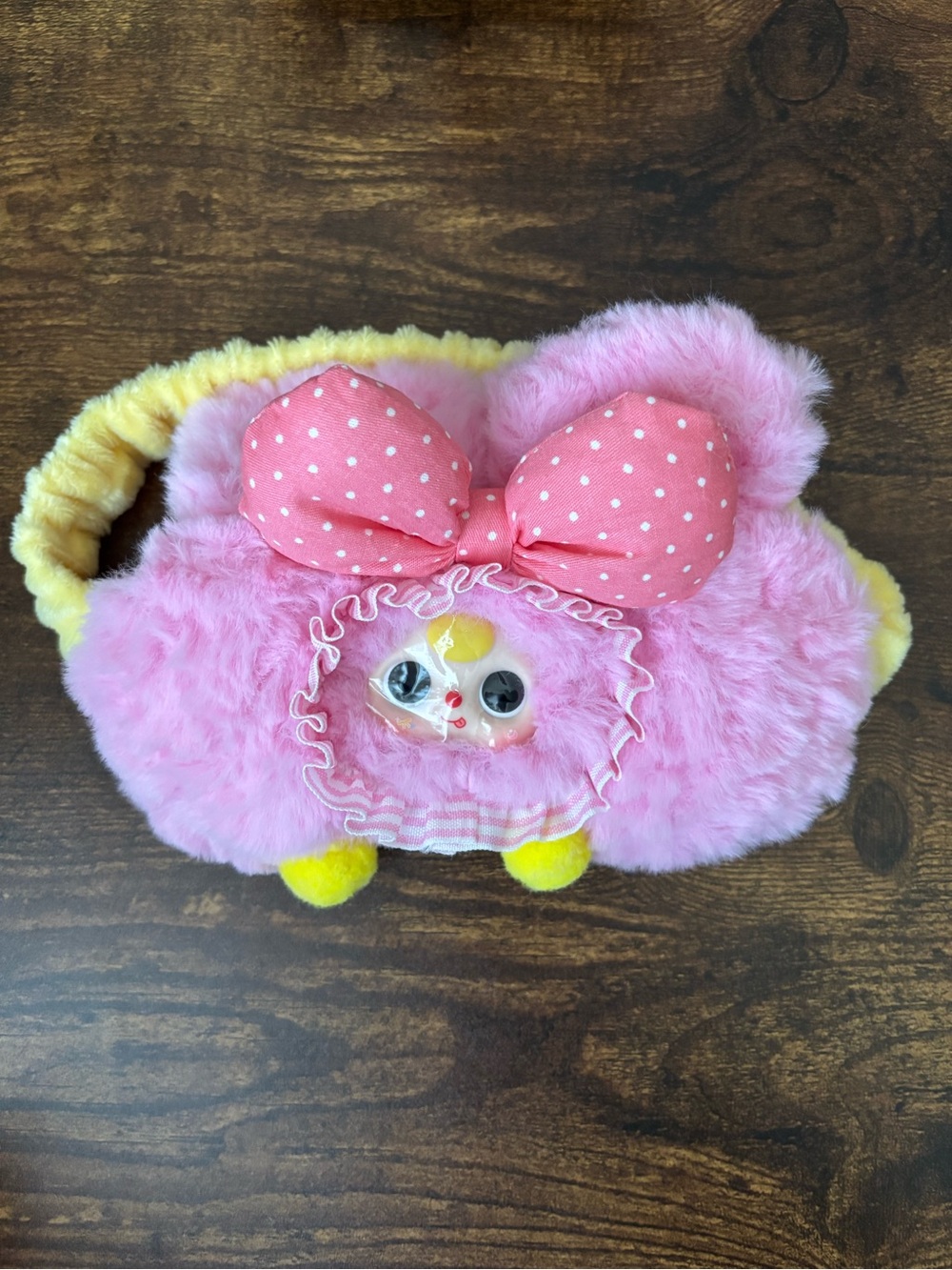 Baby Three Dream Mask Confirmed Pink Butterfly